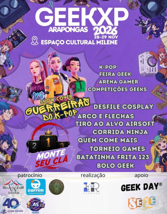 Geek XP - Arapongas banner