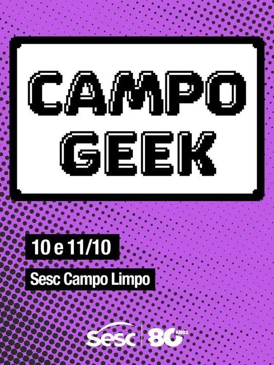 Campo Geek - Outubro banner