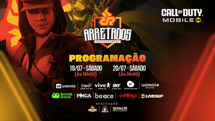 Arretados Invitational - Campeonato Presencial de COD Mobile em SP banner