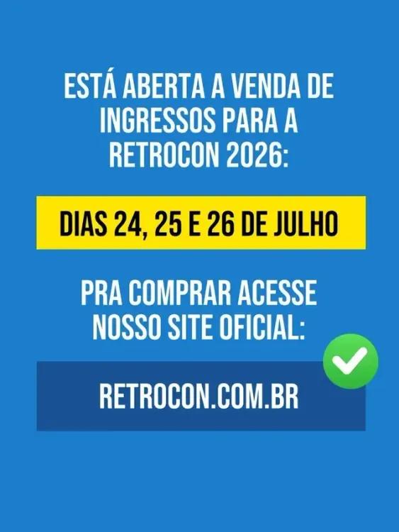 Retrocon 2026 banner