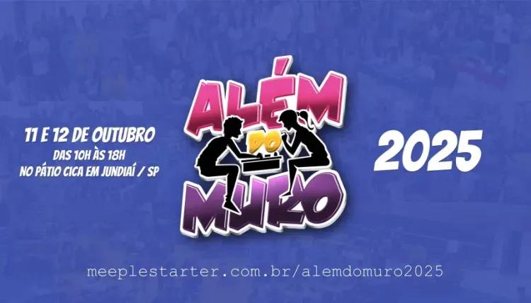 Além do Muro 2025 banner